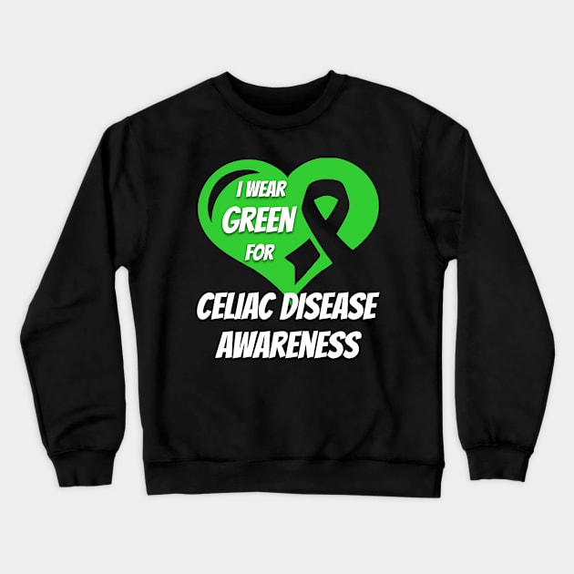 Celiac Disease Crewneck Sweatshirt by mikevdv2001